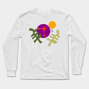 Rain forest and time space Long Sleeve T-Shirt